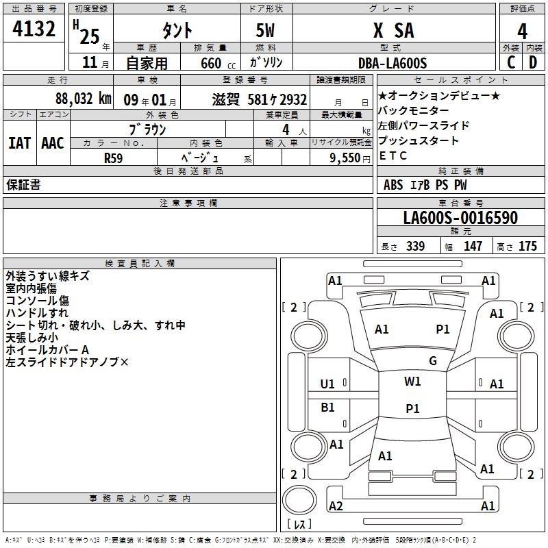 DAIHATSU TANTO