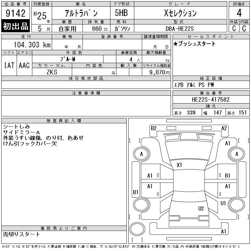 SUZUKI ALTO LAPIN