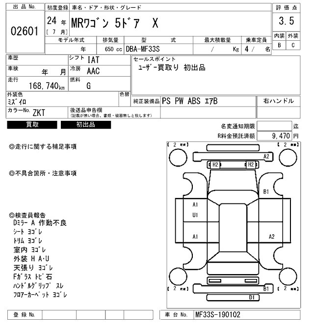 SUZUKI MR WAGON