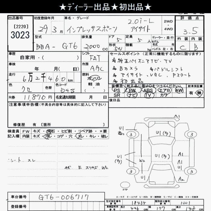 SUBARU IMPREZA