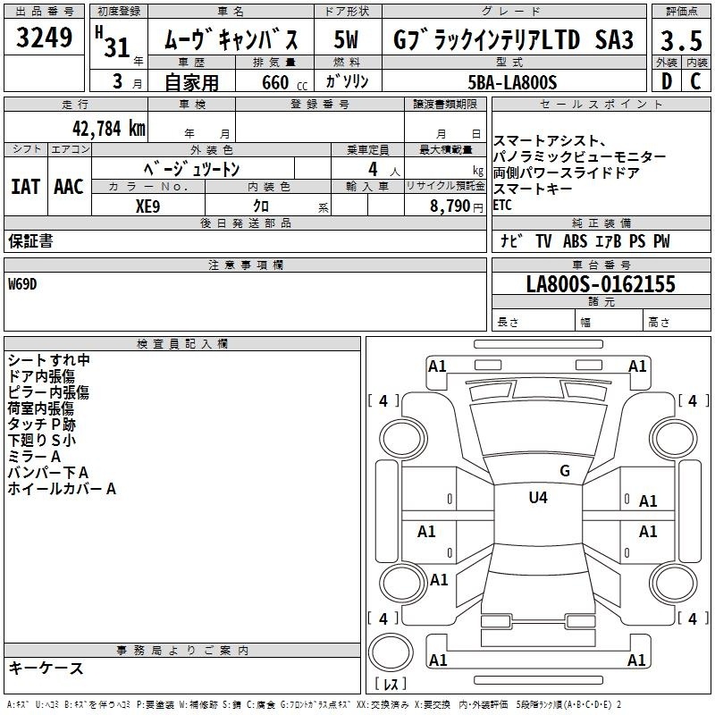 DAIHATSU MOVE CANBUS
