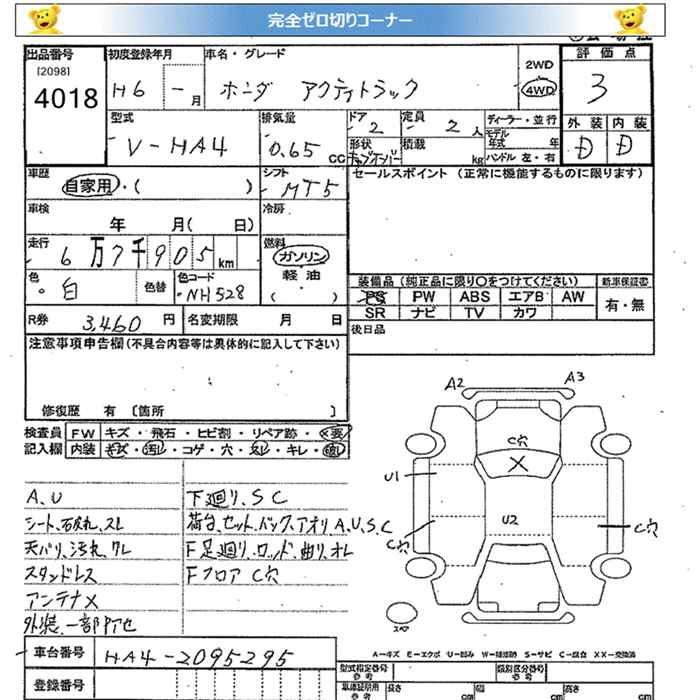 HONDA ACTY