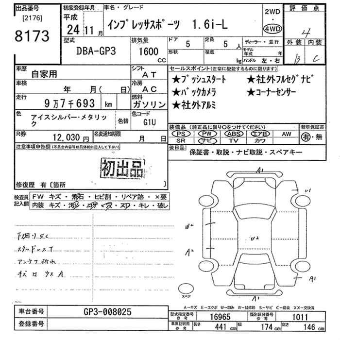 SUBARU IMPREZA