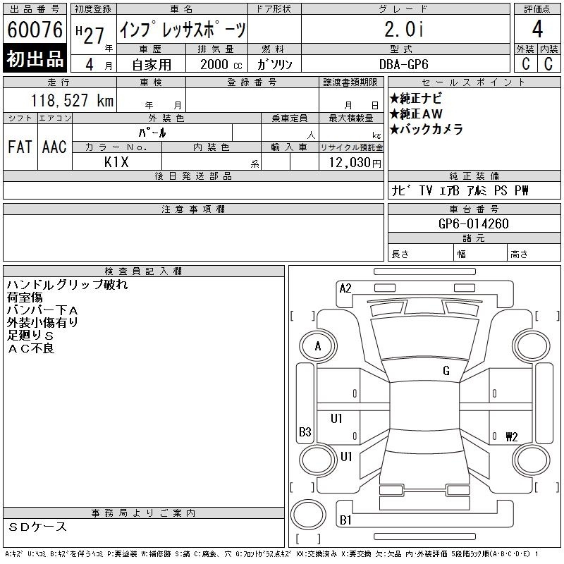 SUBARU IMPREZA
