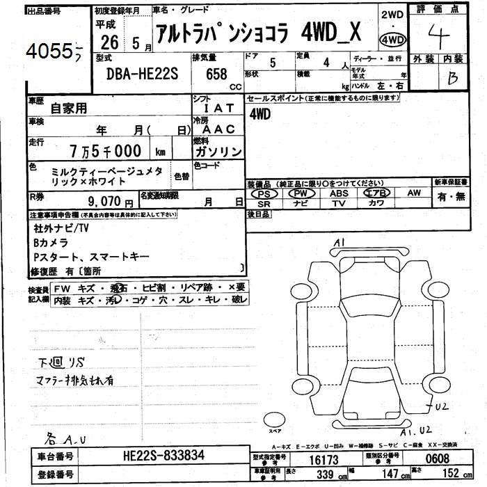 SUZUKI ALTO LAPIN