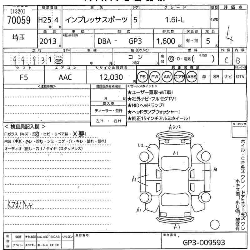 SUBARU IMPREZA