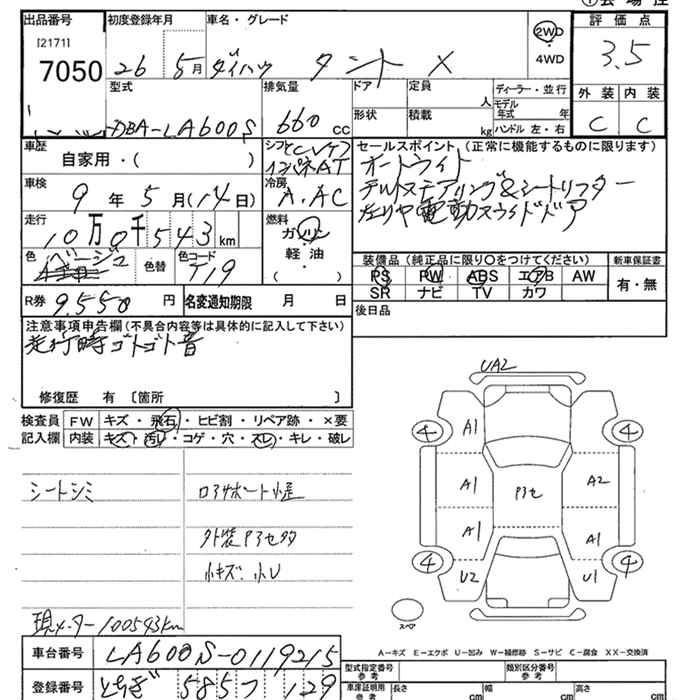 DAIHATSU TANTO