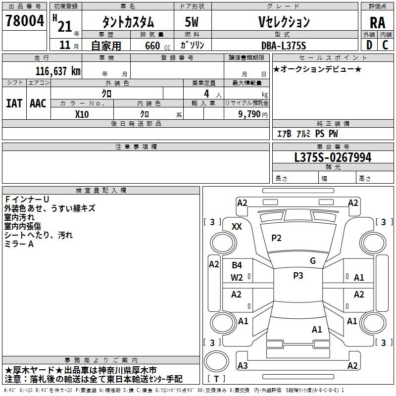 DAIHATSU TANTO