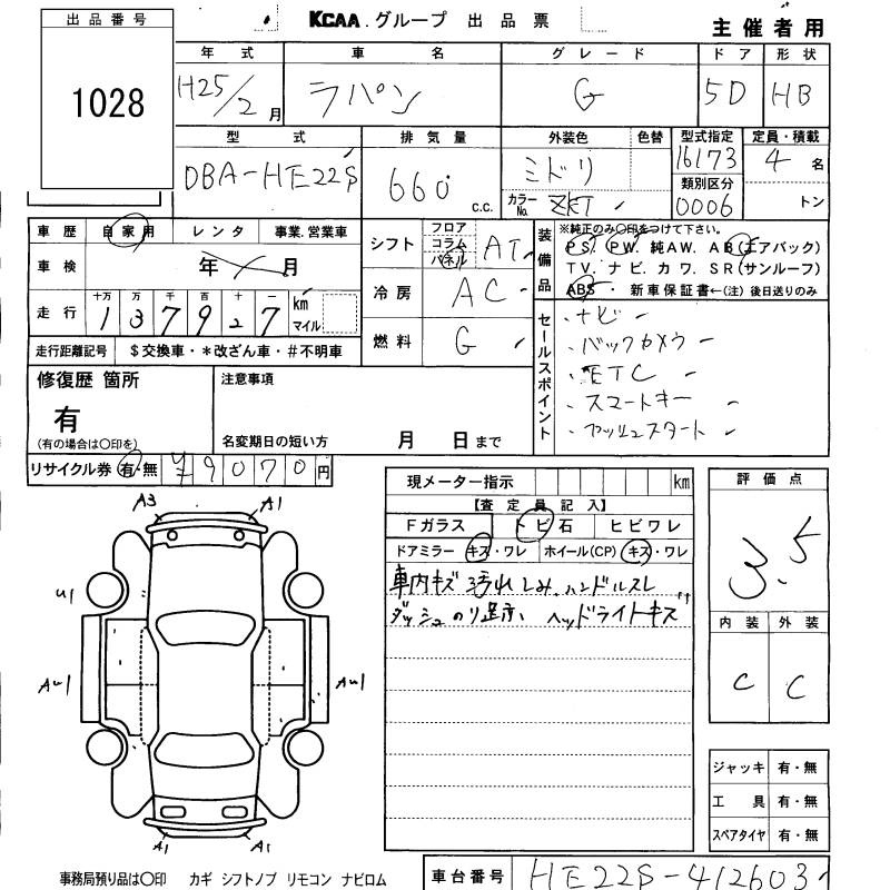 SUZUKI ALTO LAPIN