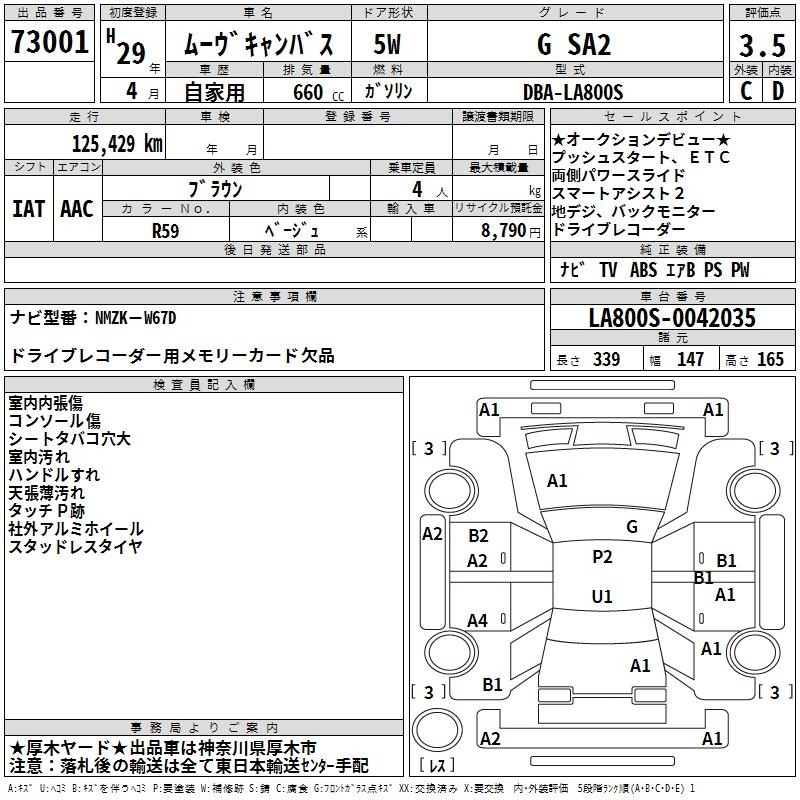 DAIHATSU MOVE CANBUS