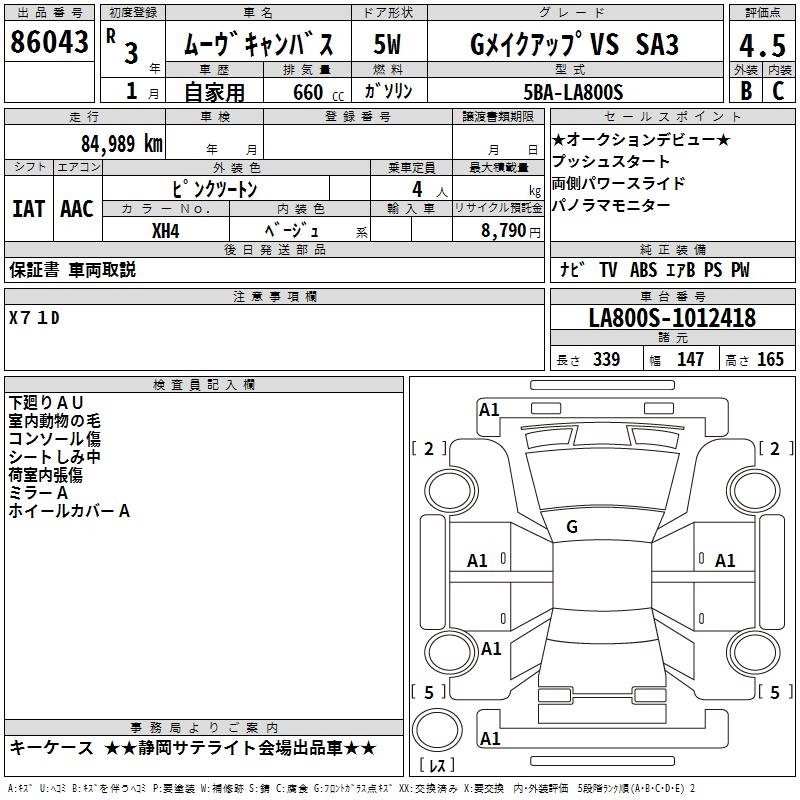 DAIHATSU MOVE CANBUS