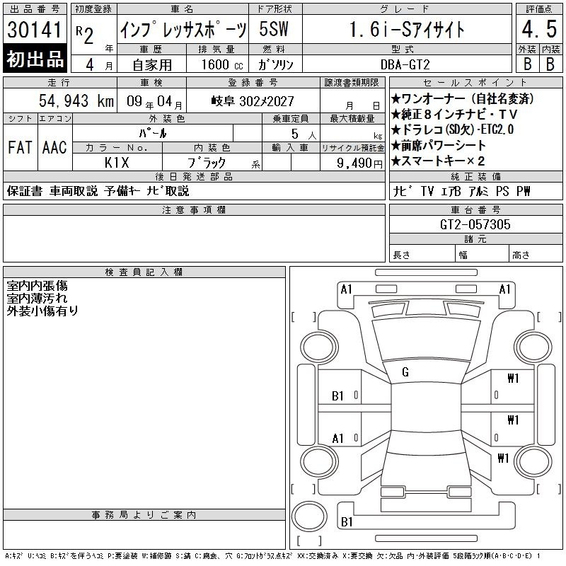 SUBARU IMPREZA