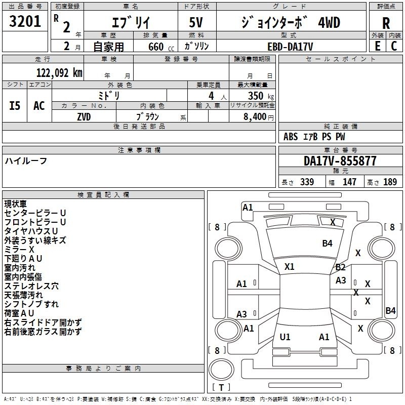 SUZUKI EVERY