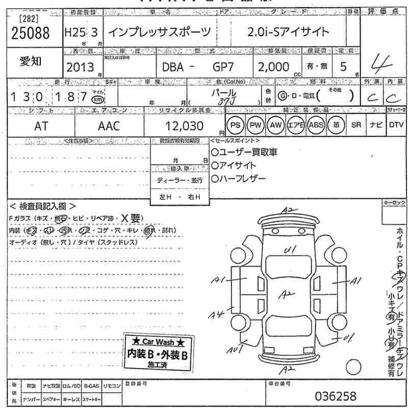 SUBARU XV