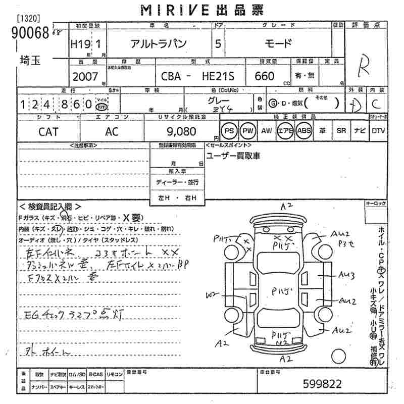 SUZUKI ALTO LAPIN