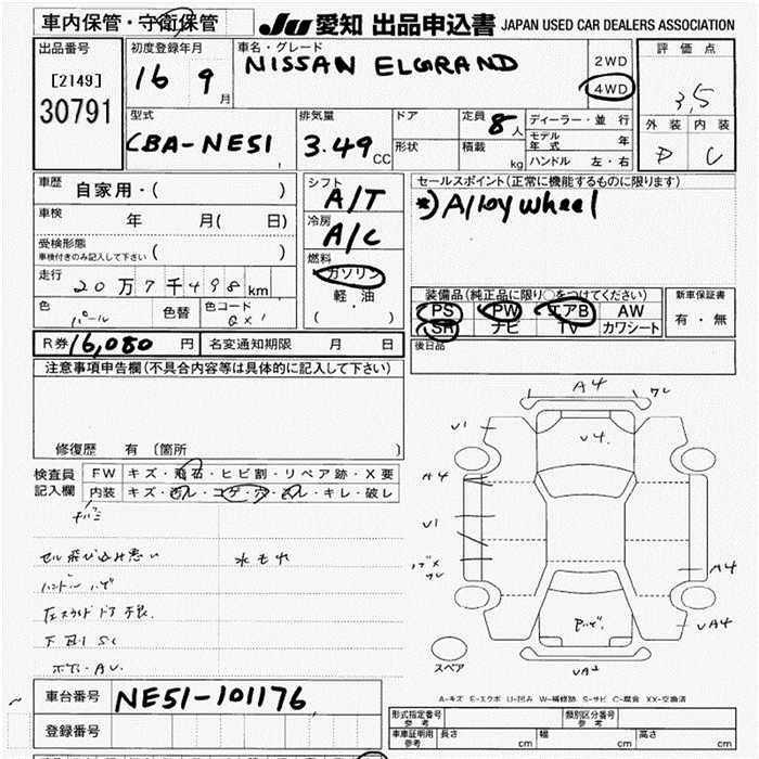 NISSAN ELGRAND