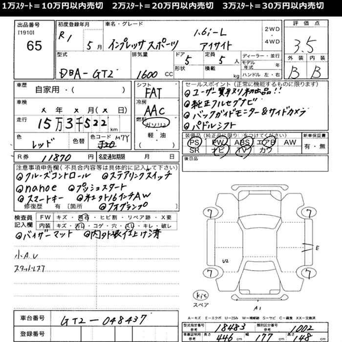 SUBARU IMPREZA