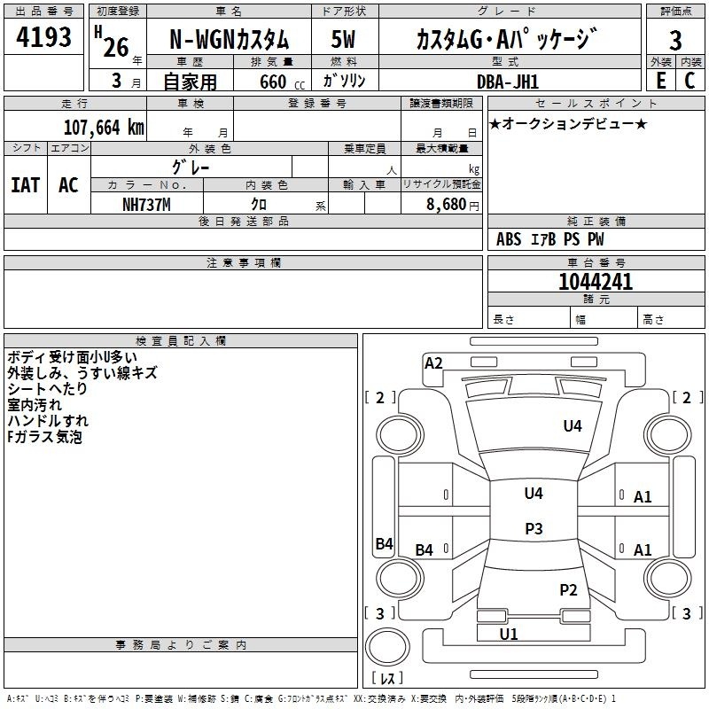 HONDA N-WGN
