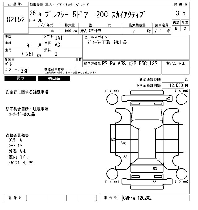 MAZDA PREMACY
