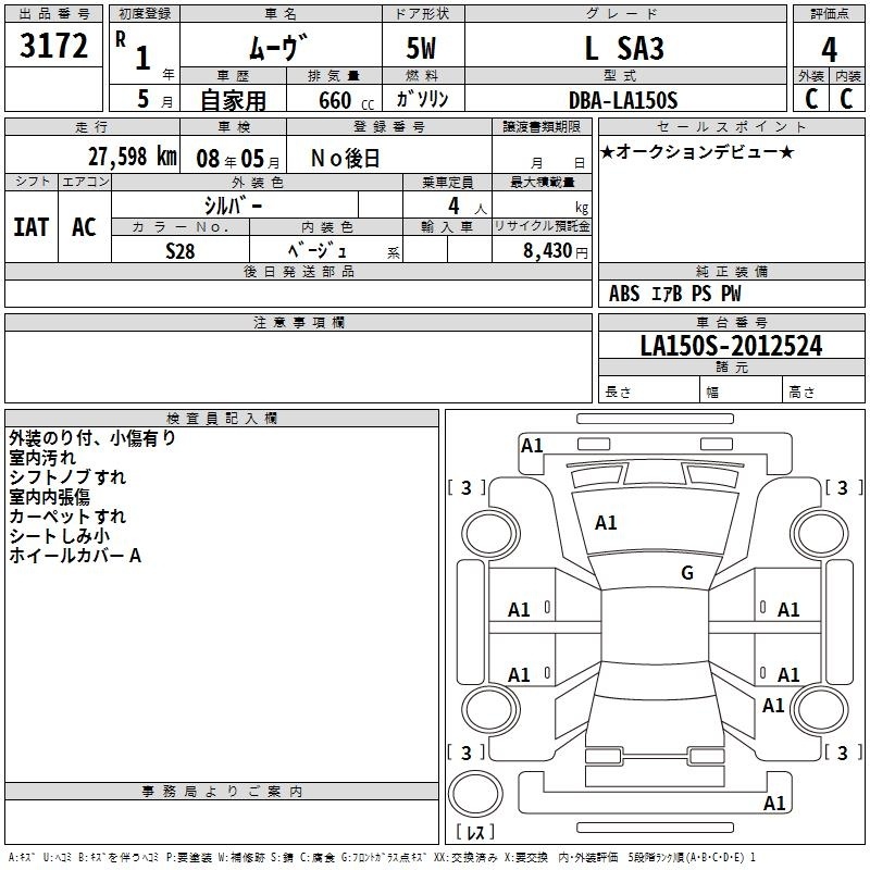DAIHATSU MOVE
