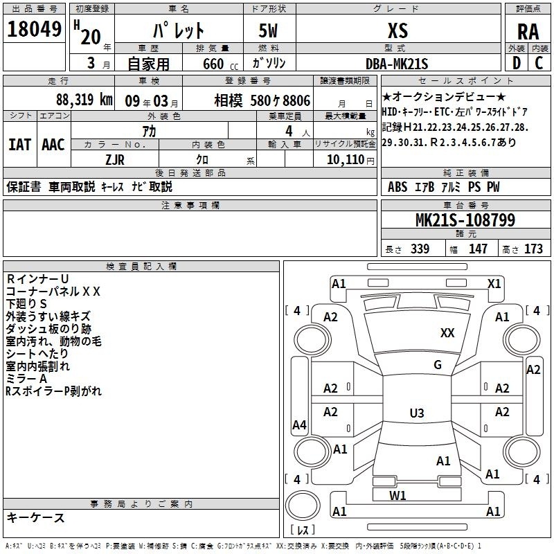 SUZUKI PALETTE