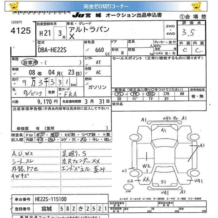 SUZUKI ALTO LAPIN