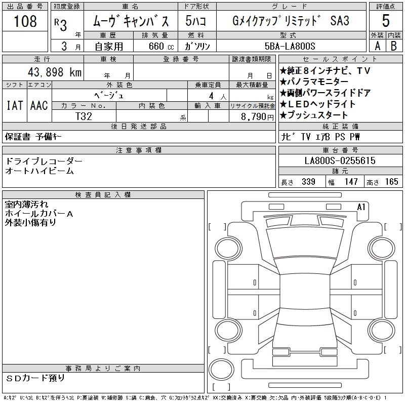 DAIHATSU MOVE CANBUS