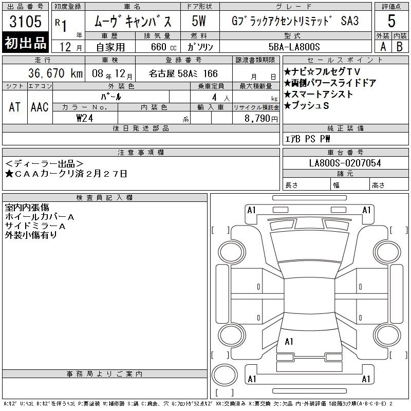 DAIHATSU MOVE CANBUS