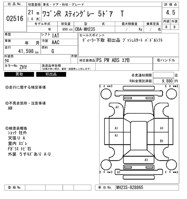 SUZUKI WAGON R
