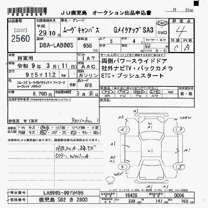 DAIHATSU MOVE CANBUS