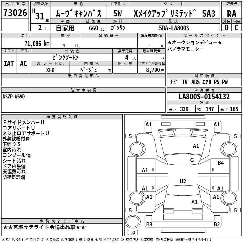DAIHATSU MOVE CANBUS
