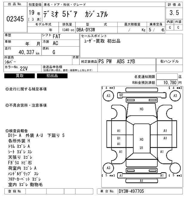MAZDA DEMIO