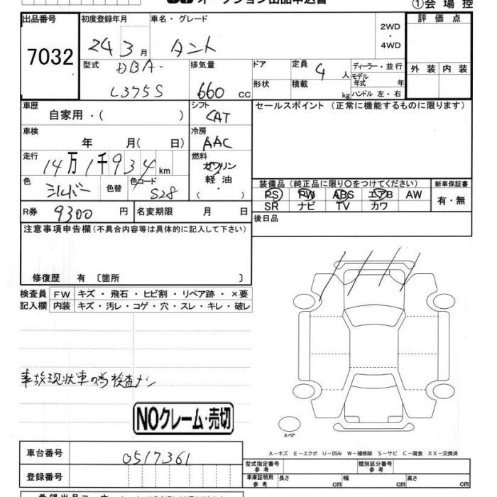 DAIHATSU TANTO