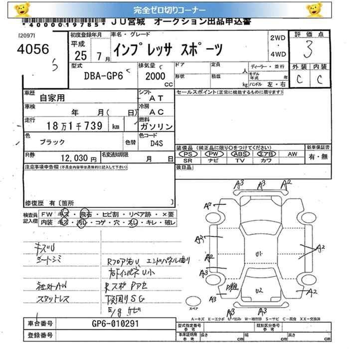 SUBARU IMPREZA