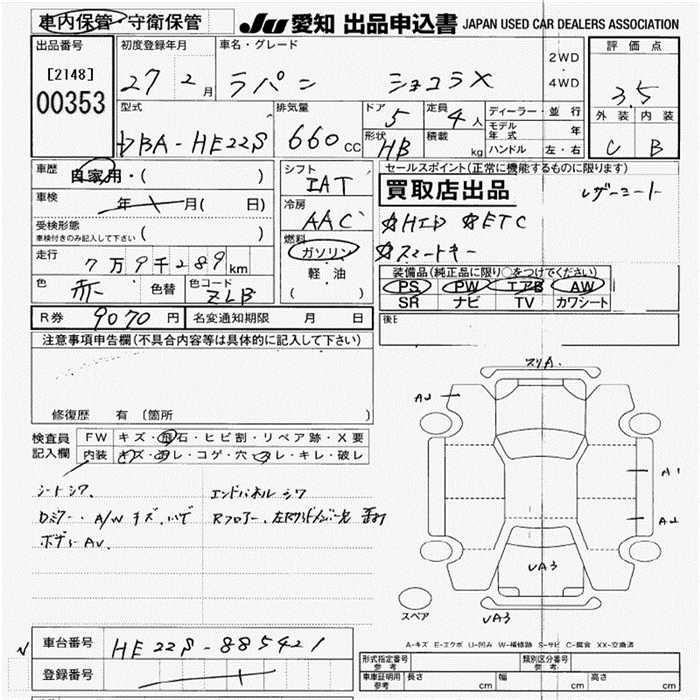 SUZUKI ALTO LAPIN
