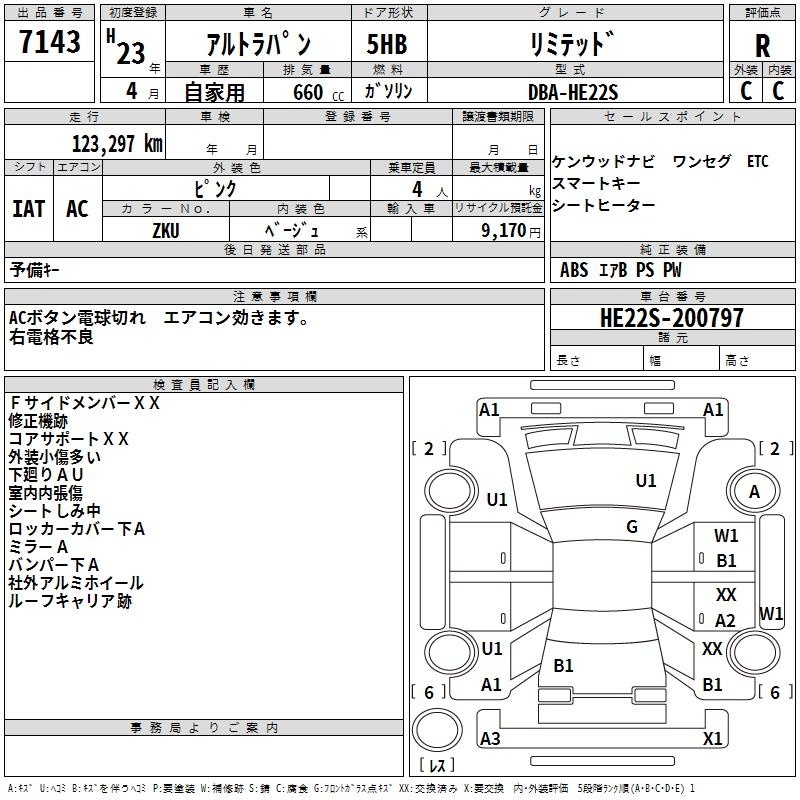 SUZUKI ALTO LAPIN
