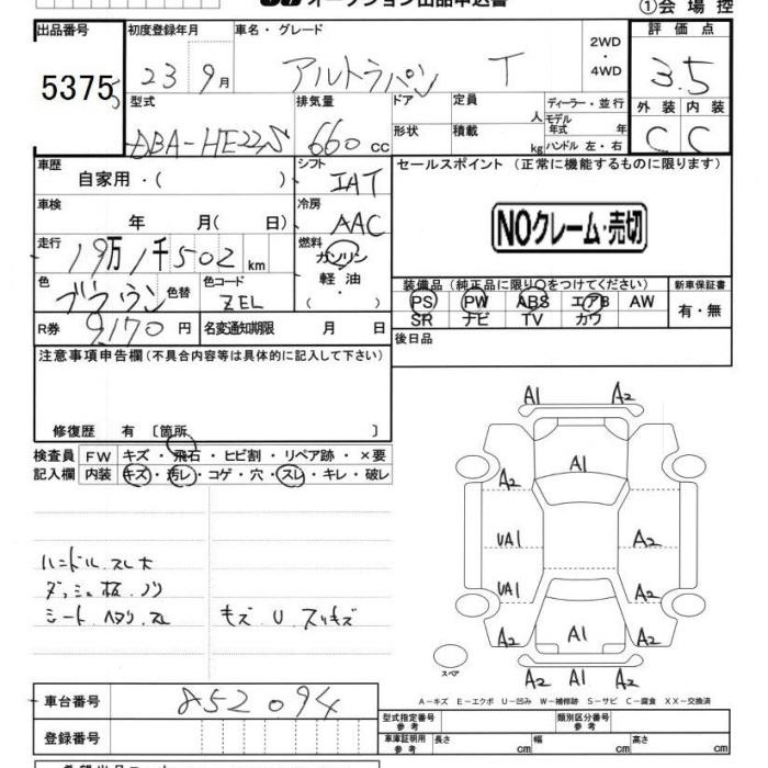 SUZUKI ALTO LAPIN
