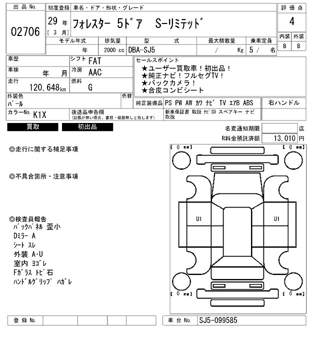 SUBARU FORESTER