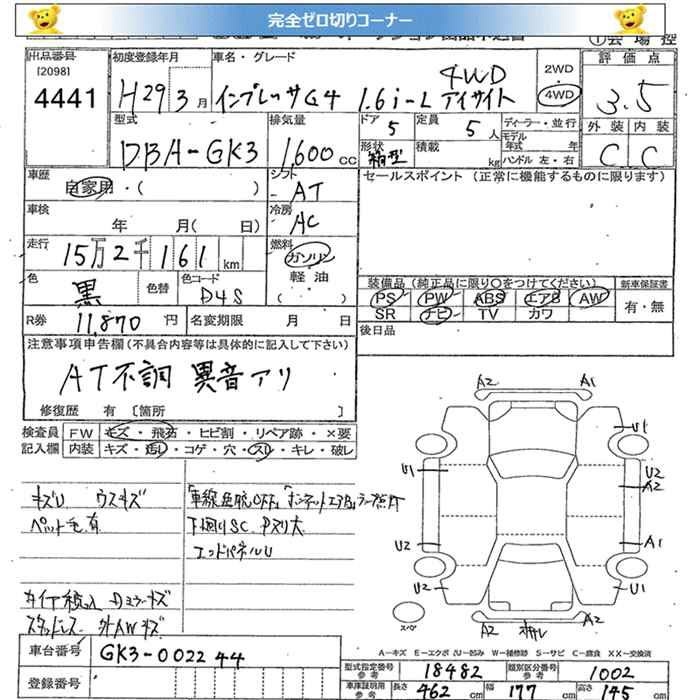 SUBARU IMPREZA