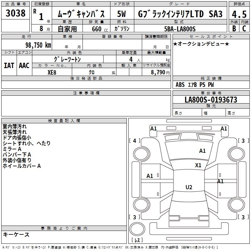 DAIHATSU MOVE CANBUS