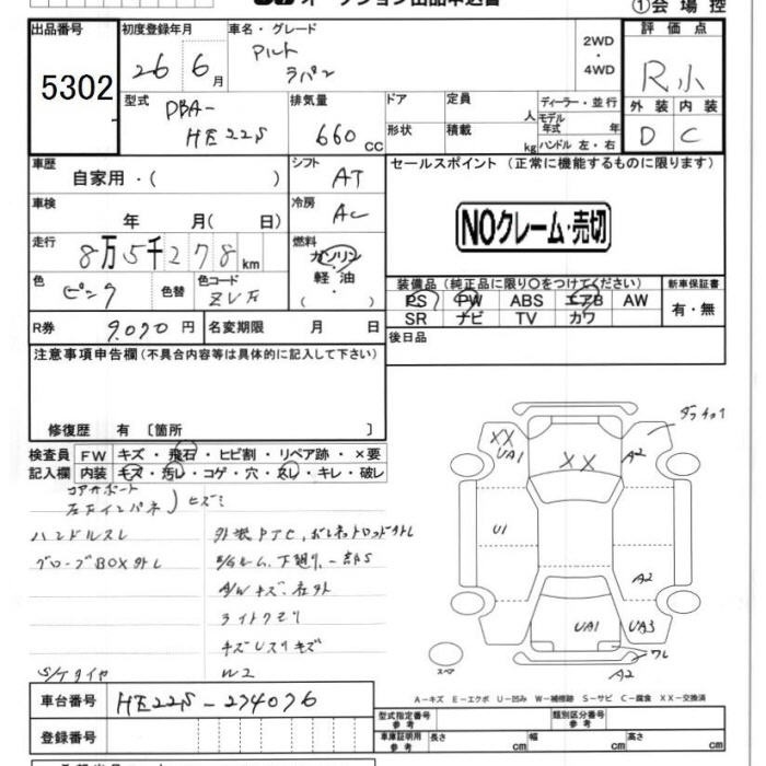SUZUKI ALTO LAPIN