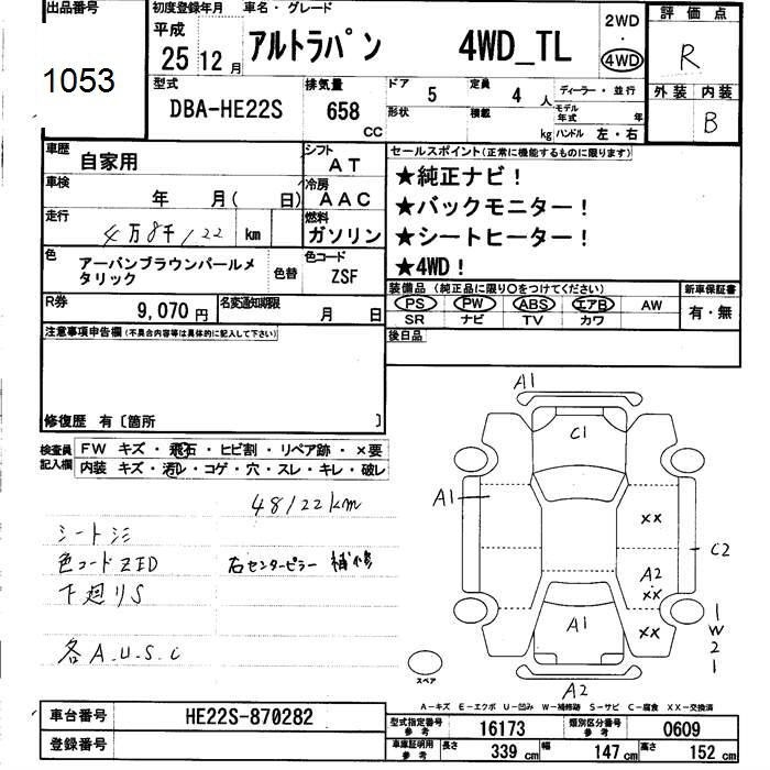 SUZUKI ALTO LAPIN