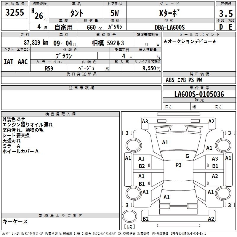 DAIHATSU TANTO