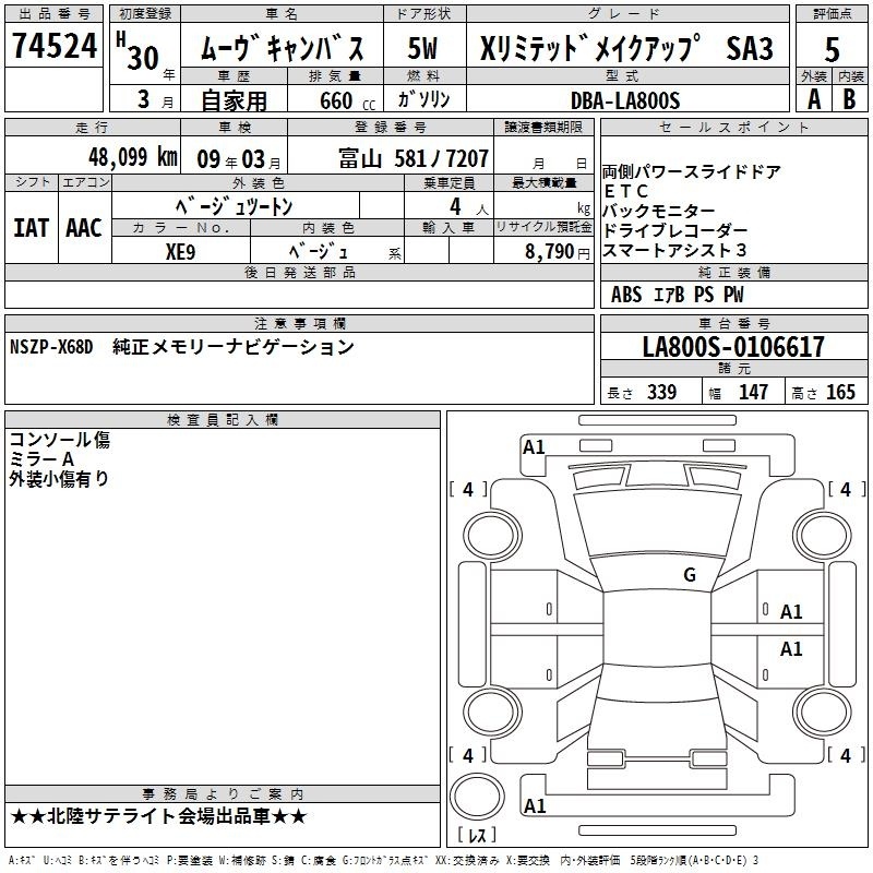 DAIHATSU MOVE CANBUS