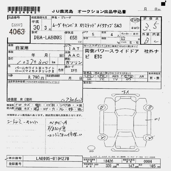 DAIHATSU MOVE CANBUS
