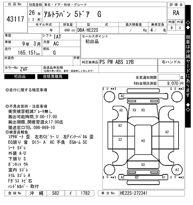 SUZUKI ALTO LAPIN