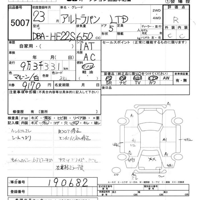 SUZUKI ALTO LAPIN