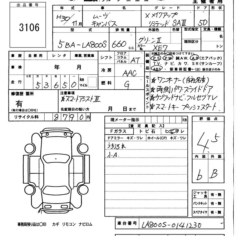 DAIHATSU MOVE CANBUS