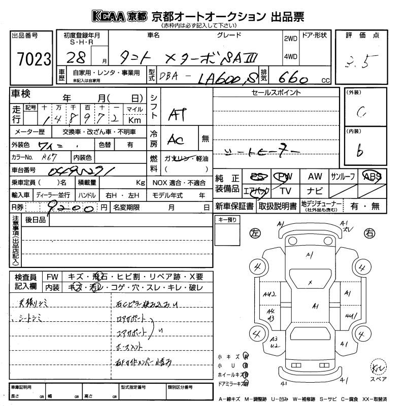DAIHATSU TANTO