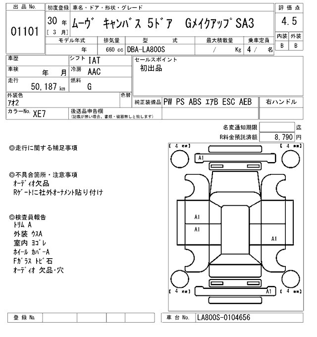 DAIHATSU MOVE CANBUS